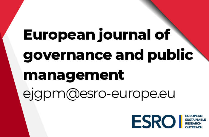 European Journal of Governance and Public Management